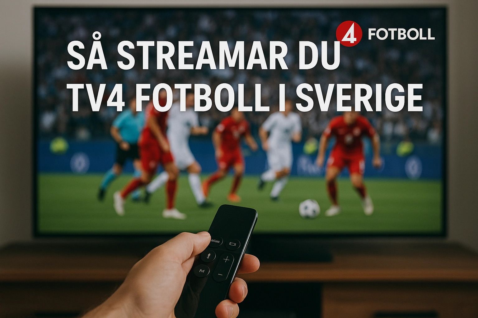 Sådan streamer du TV4 Fodbold i Sverige